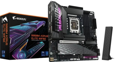   GigaByte B860M Aorus Elite WIFI6E Soc-1851 Intel B860 , mATX, Ret