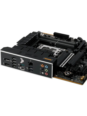 ����������� ����� ASUS TUF GAMING B760M-PLUS II, LGA1700, B760, 4*DDR5, 4*SATA, 3*M.2, 3*USB 3.2, 4*USB 2.0, Type-C, 1*PCIx16, 1*PCIx4, 1*PCIx1, DP+HDMI, mATX; 90MB1HD0-M0EAY0