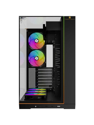 ������ Thermalright TR-A70 Vision FAN5-C / Black / TG / 5x120mm ARGB PWM Fans / ARGB Strip / 9.16'' LCD screen / USB TYPE-C / ATX  / TRA70VF5CB
