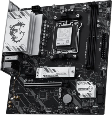 ����������� ����� MSI B850M GAMING WIFI6E , Socket AM5, AMD B850, mATX, Ret