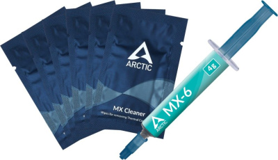 ���������� MX-6 Thermal Compound 4-gramm with 6pcs MX Cleaner ACTCP00084A