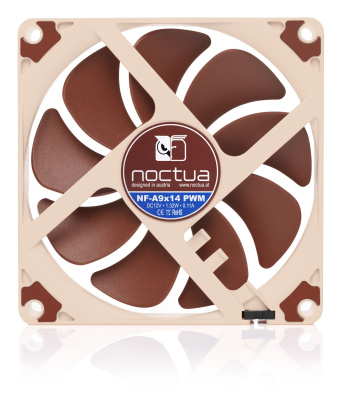 Noctua NF-A9x14 PWM (NF-A9x14 PWM) - 92mm 1 �e�������� ��� �������, 2200 ��/���, 19.9 ��, 4-pin PWM