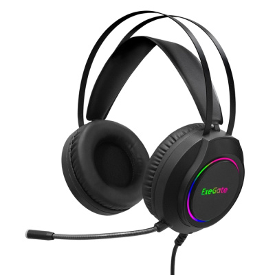 ������� �������� � ���������� ExeGate Cosmos HS-702GL,  RGB ���������, USB ���������, ����������� ���������, Color Box