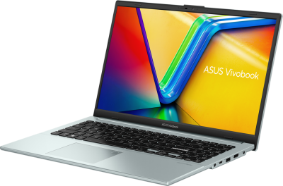 Ноутбук ASUS Vivobook Go E1504FA-L1180W, 15.6" (1920x1080) IPS/AMD Ryzen 5 7520U/8ГБ DDR5/512ГБ SSD/Radeon Graphics/Windows 11 Home, зеленый (90NB0ZR3-M00LC0)