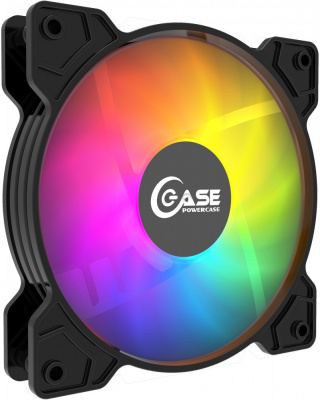 ���������� ��� ������� Powercase M2 ARGB 120x120x25 �� (PWM, 4pin +ARGB Sync, 800-1500�10% ��/���) Bulk