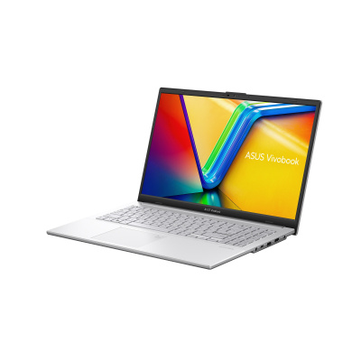 Ноутбук ASUS Vivobook Go 15 E1504GA-BQ149, 15.6" (1920x1080) IPS/Intel N200/8ГБ DDR4/256ГБ SSD/UHD Graphics/Без ОС, серебристый (90NB0ZT1-M005Z0)