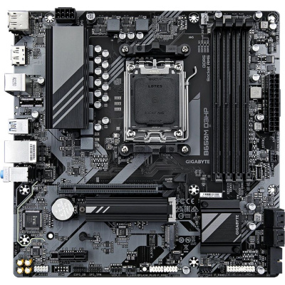 ����������� ����� GIGABYTE B650M D3HP, SocketAM5, AMD B650, mATX, Ret
