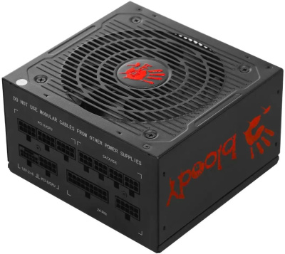 ���� ������� Bloody ATX 750W BD-PS750G 80+ gold (20+4pin) APFC 120mm fan 6xSATA Cab Manag RTL