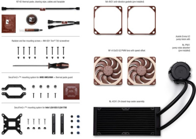 ������� �������� ���������� Noctua NL-LC1-24, 240��, LGA AM5/AM4/LGA1851/1700/1200/1156/1155/1151/1150 RTL
