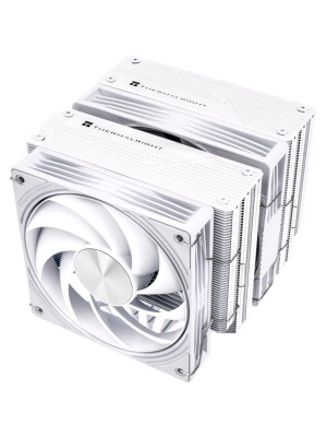 ����� Thermalright Frost Tower 140 White LGA115X/1200/1700/1851/2011/2066/AM4/AM5 (Dual Tower, 120mm + 140mm PWM Fan, ������ ���������, 7 ����. ������ 6��) / TRFT140W