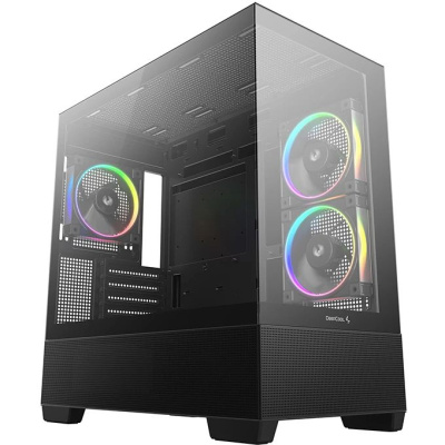 ������ Deepcool CG380 3F ��� ��, ������� ���� (��������), 3x120mm ARGB PWM �����������, ������, mATX