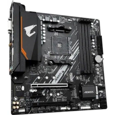 ����������� ����� Gigabyte B550M AORUS ELITE AX, SocketAM4, AMD B550, mATX, Ret