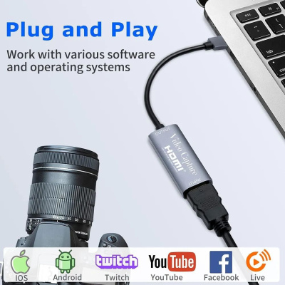  HDMI -> USB2.0 ORIENT C703HVC,     (30703)