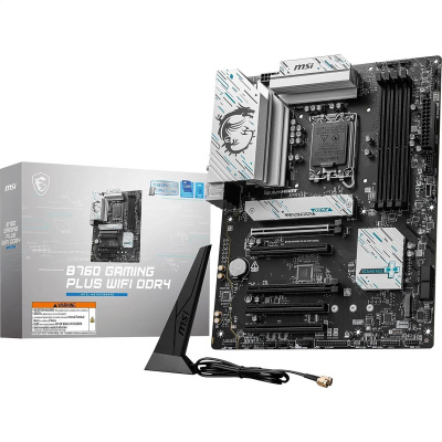   MSI B760 GAMING PLUS WIFI DDR4, LGA 1700, Intel B760, ATX, Ret