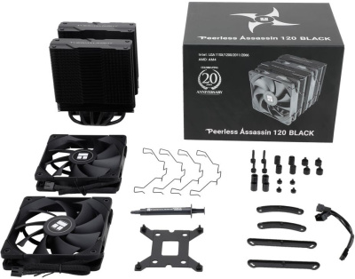  Thermalright Peerless Assassin 120 (PA120)LGA 1700/115X/1200/2011/-3/2066/AM4/AM5 TDP 260  RTL