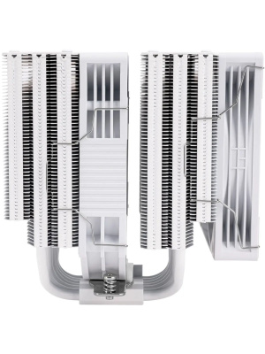 ����� ��� ���������� Thermalright Frost Tower 140 (4-pin PWM, 158mm, Al/Cu, 7x6mm, 1x120mm+1x140mm, 85.35/120CFM, 33.3/36.25dBA, 2400/1850RPM, S: 1851/1700/1200/115X/2011/2066, AM5/AM4, white)