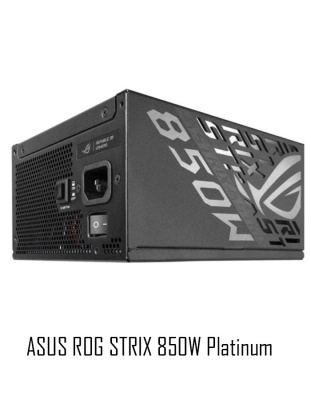 ���� ������� Asus ROG STRIX 850W Platinum (90YE00W2-B0CA00) 850 ��, ATX 3.1, PCIe 5.1, 80 PLUS Platinum