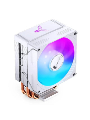 ����� JONSBO CR-1300 EVO White LGA1700/1200/115X/AM5/AM4 (TDP 160W, PWM, 90mm Dynamic Multi-Color LED Fan, 4 �������� ������, �����, 4-pin) Retail