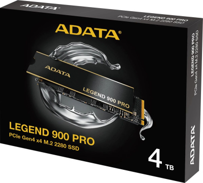 ���������� SSD A-Data PCIe 4.0 x4 4TB SLEG-900P-4TCS Legend 900 Pro M.2 2280