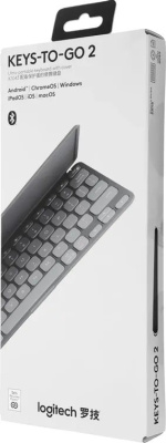 ���������� Logitech Keys-To-Go ����������/������ USB ������������ BT slim Multimedia ��� �������� (920-012999)