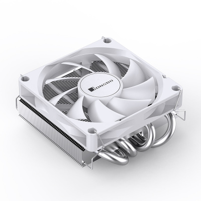 ����� JONSBO HP-400S White LGA1700/1200/115X/AM5/AM4 ��������������� 36.7�� (TDP 140W, PWM, 90mm Fan, 4 �������� ������, �����, 4-pin) Retail