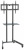 Стойка для телевизора Cactus CS-ST04 черный 37"-70" макс.68кг напольный мобильный Стойка для телевизора Cactus CS-ST04 черный 37"-70" макс.68кг напольный мобильный