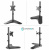 Кронштейн для монитора ONKRON D101FS BLACK Кронштейн для монитора ONKRON D101FS BLACK