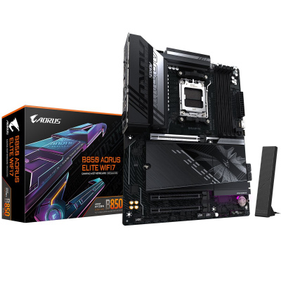 ����������� ����� Gigabyte B850 AORUS ELITE WIFI7, Socket AM5, AMD B850, ATX, Ret
