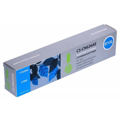 �������� �������� Cactus CS-CN626AE �971XL ������� ��� HP DJ Pro X476dw/X576dw/X451dw
