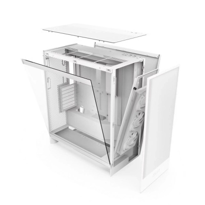 ������ NZXT H7 Flow RGB Window Mini-ITX, Micro-ATX, ATX White (CM-H72FW-R1)