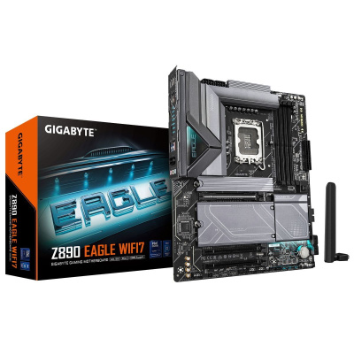 ����������� ����� Gigabyte Z890 EAGLE WIFI7, Socket-1851, Intel Z890, ATX, Ret