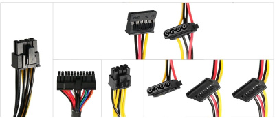 ���� ������� KingPrice TFX 350W KPPSU350 (20+4pin) 80mm fan 3xSATA