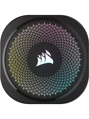 ������� ����������� ���������� Corsair NAUTILUS 360 ARGB (360mm, Black, ARGB/ Fans: 3x120mm, 72.8CFM, 36dBA, 1700RPM/ S: 1851, 1700, AM5, AM4)