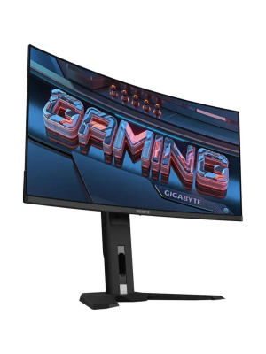 ������� Gigabyte MO34WQC2 34" {OLED 3440x1440 240Hz 0.03ms 2xHDMI2.1 DisplayPort1.4 2xUSB3.2 USB-C(PD 18W) AudioOut 2x3W}