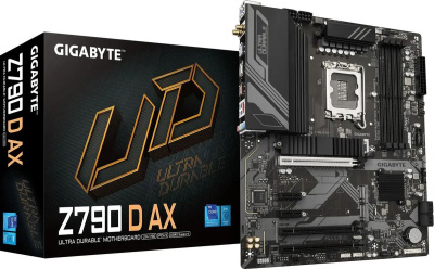 ����������� ����� Gigabyte Z790 D AX, Socket LGA 1700, Intel Z790, ATX, Ret