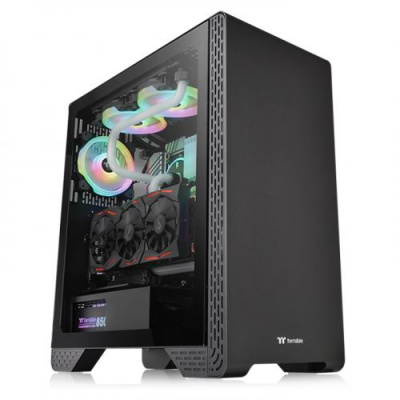 ������ Thermaltake S300 TG ������ ��� �� ATX 6x120mm 6x140mm 3x200mm 2xUSB2.0 1xUSB3.0 audio bott PSU (CA-1P5-00M1WN-00)