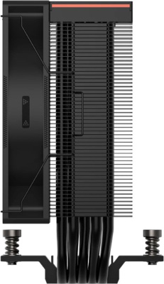 ����� ��� ���������� PcCooler RT500 Digital Soc-AM5/AM4/1200/1700/1851 ������ 4-pin 32dB Al+Cu LCD 240W Ret (RT500-BKNWYL-GL)