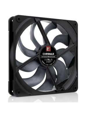 ����� ��� ������� Noctua NF-A14x25 G2 PWM chromax.black.swap (140x140x25mm, 4-pin PWM, 91.58FM, 24.8dBA, 1500RPM, Black)