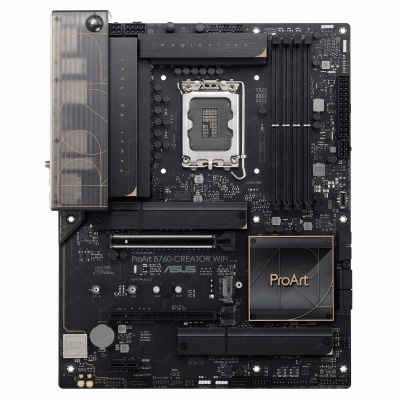 ����������� ����� ASUS PROART B760-CREATOR WIFI, Socket LGA 1700, Intel B760, ATX, Ret  90MB1FY0-M1EAY0