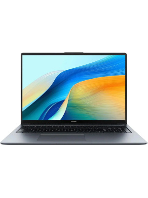 ������� HUAWEI MateBook D 16 MCLG-X, 16" (1920x1200) IPS/Intel Core i7-13700H/16 �� LPDDR4X/1024 �� SSD/Intel Iris Xe Graphics/Windows 11 Pro, ����� ������ (53014HYK_Win11P)