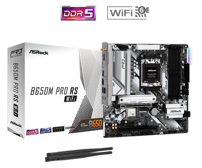 ����������� ����� ASRock B650M PRO RS WIFI, RTL