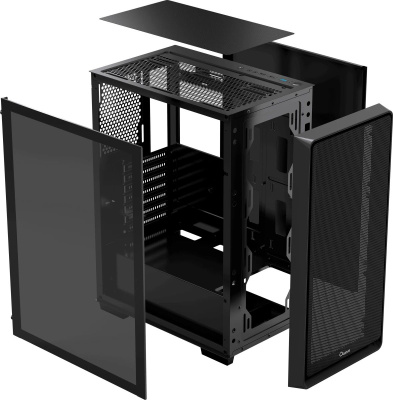 ������ ��� �� Case Ocypus Gamma C60 BK ATX black  no PSU