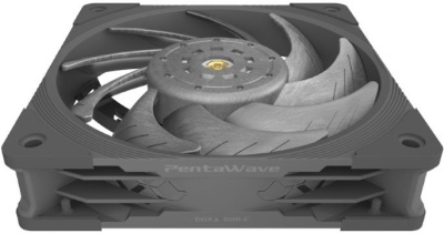    PentaWave PF-P12B PWM / 120mm 4 pin Magnetic FDB 500-2400rpm 75CFM 34.6dBA/ Black