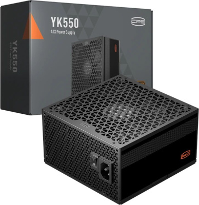 ���� ������� �� PCcooler 550W, 80+ Bronze, ATX 2.53, ������, retail P5-YK550-B1F