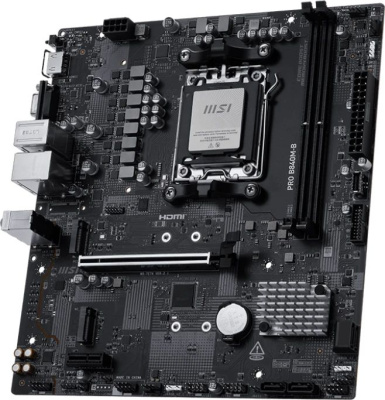 ����������� ����� MSI PRO B840M-B SocketAM5 AMD B840, mATX, Ret