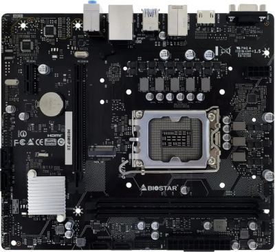   Biostar H610MHP 2.0, LGA 1700, Intel H610, mATX, Ret
