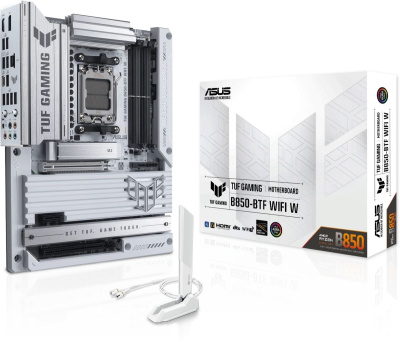 ����������� ����� ASUS TUF GAMING B850-BTF WIFI W, AM5, AMD B850, ATX, Ret 90MB1KW0-M0EAY0