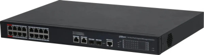 ���������� Dahua DH-CS4220-16GT-190 16x100����/� 2x1����/� 2x�����(1000BASE-T/SFP) �����������