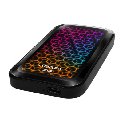 ADATA 2TB SE770 Black External USB 3.2, ASE770G-2TU32G2-CBK 