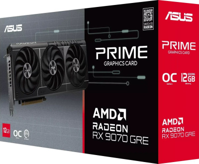 ���������� ASUS PRIME AMD Radeon RX 9070 GRE EVO OC 12GB (PRIME-RX9070GRE-O12G-EVO) 90YV0PP0-M0NA00
